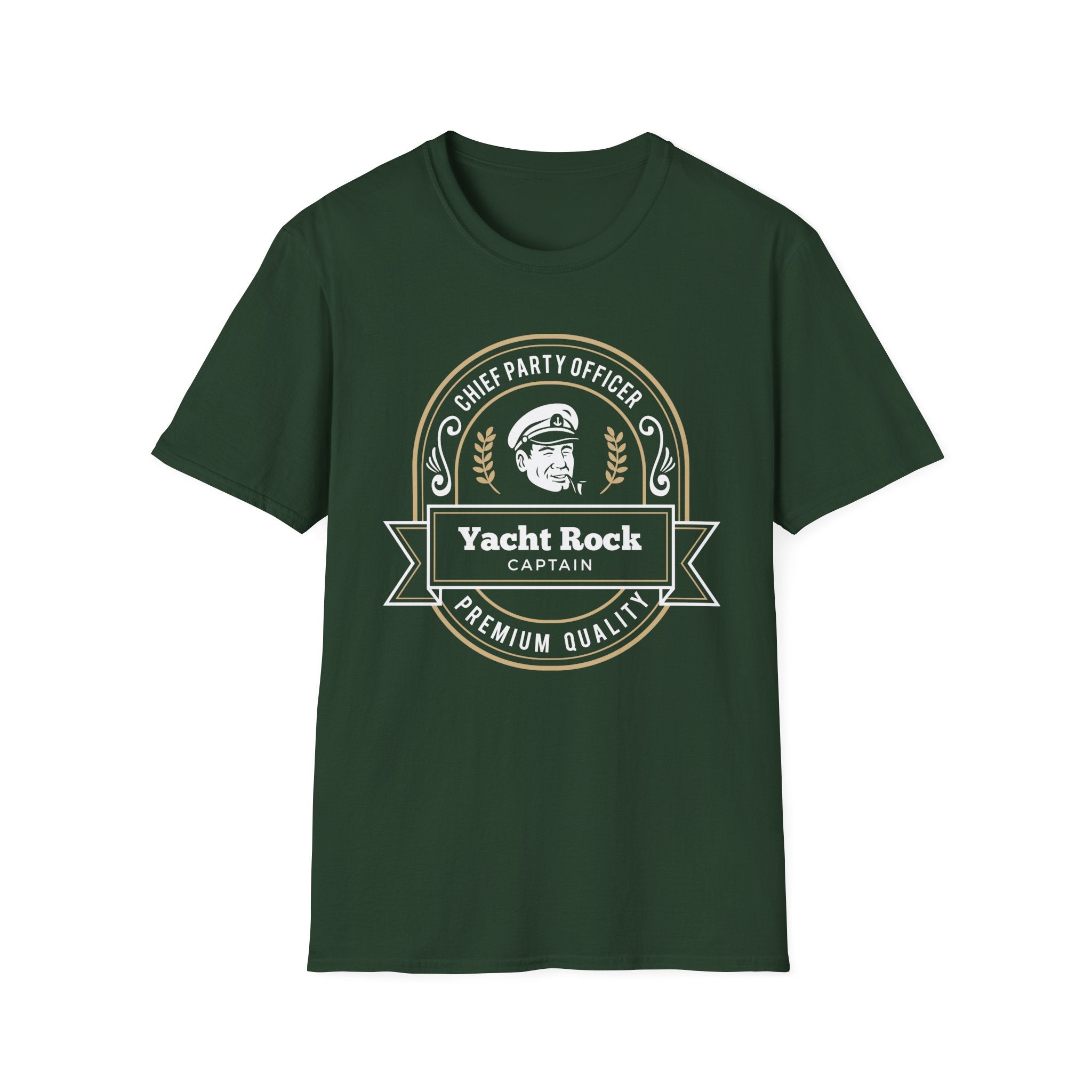 Chief Party Officer Yacht Rock Captain T-Shirt