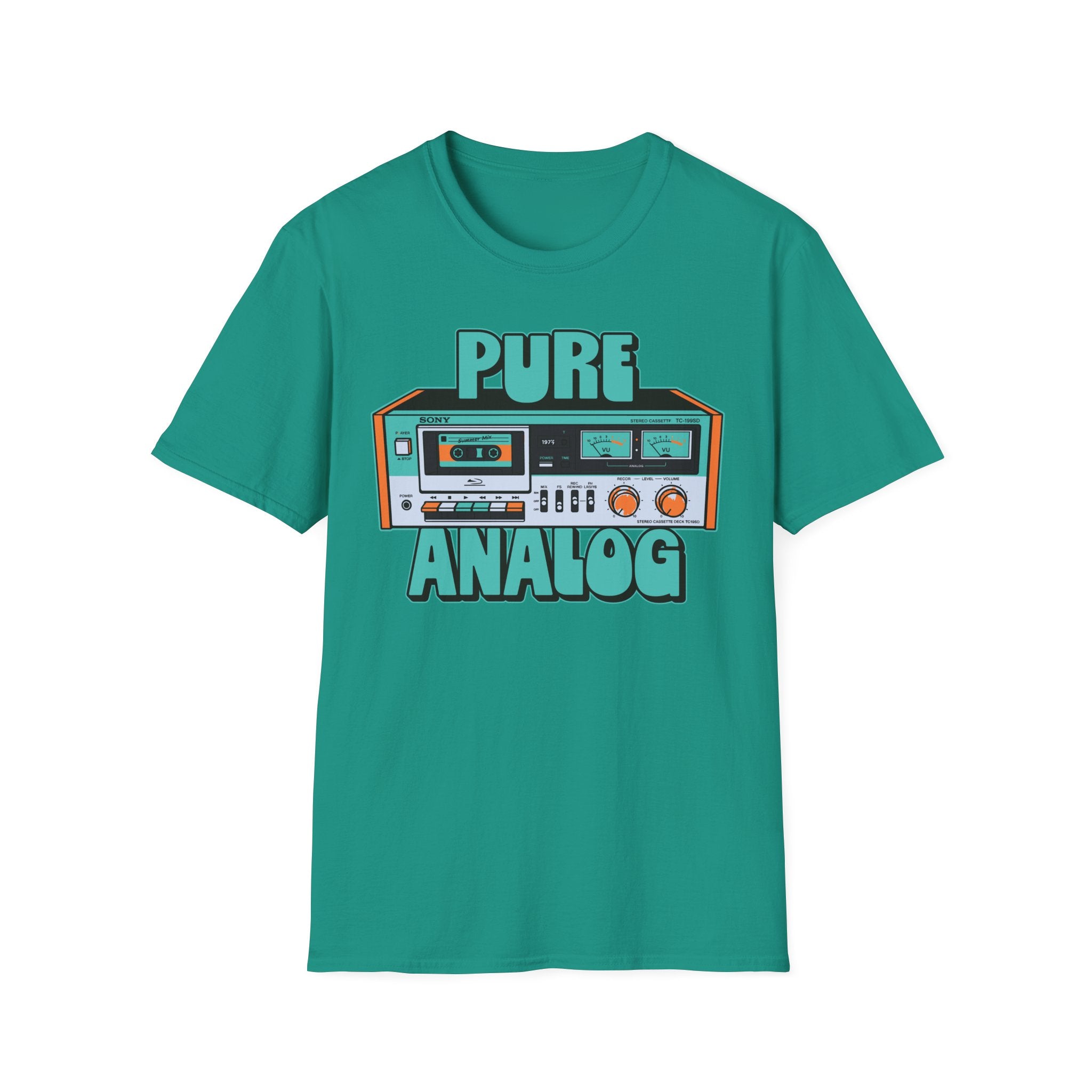 Vintage Tape Deck Pure Analog Audiophile T-Shirt