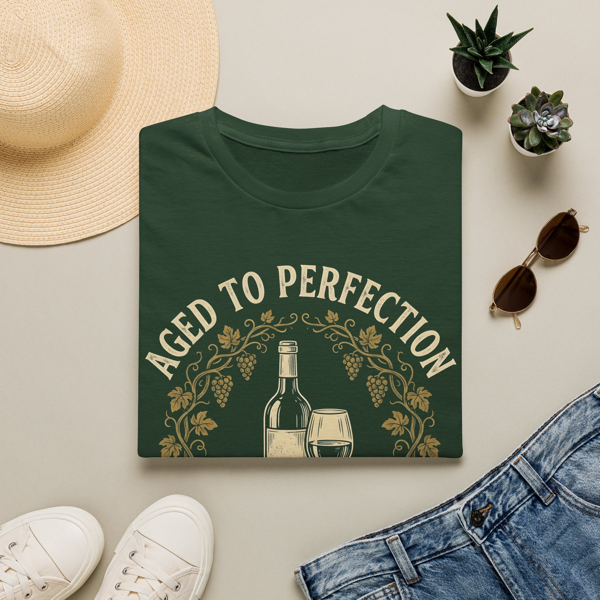 Aged to Perfection Wine Tour T-Shirt