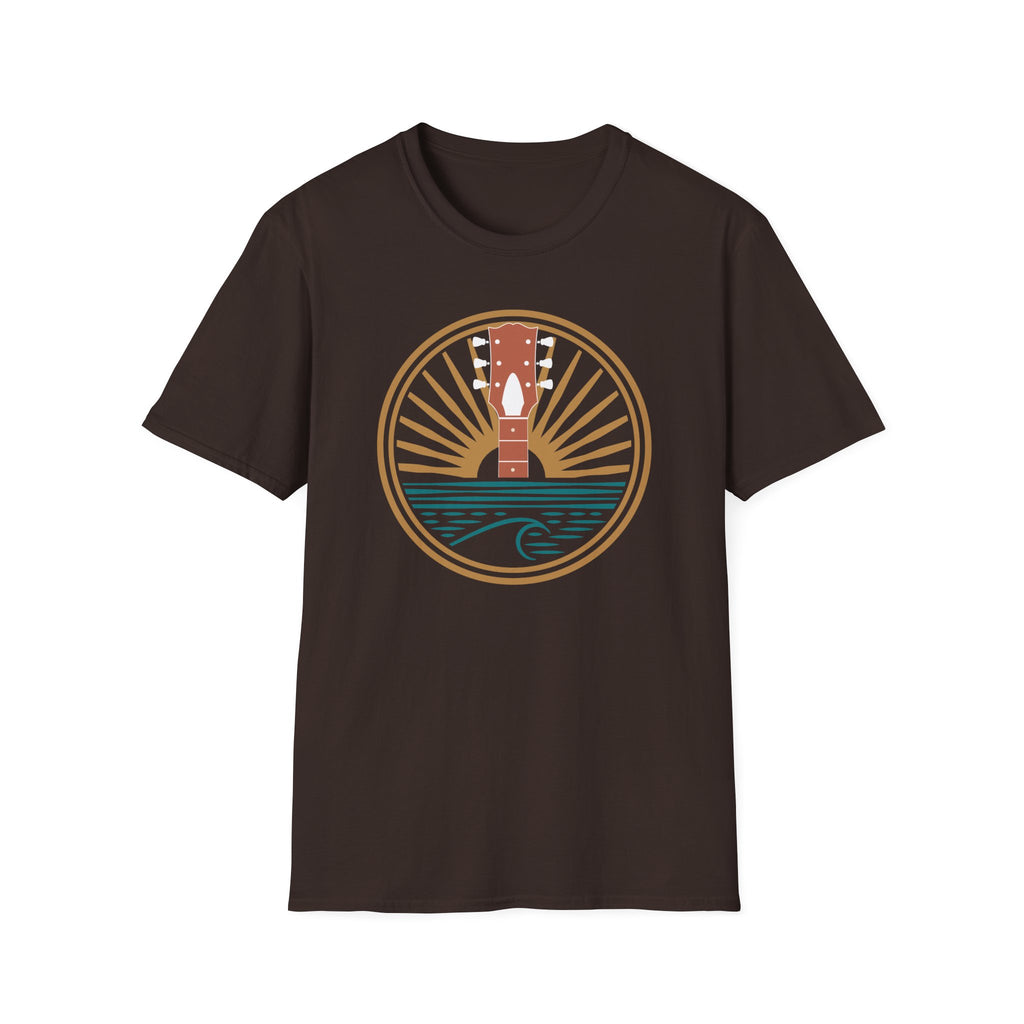 Second Set Society Music Waves Guitar T-Shirt