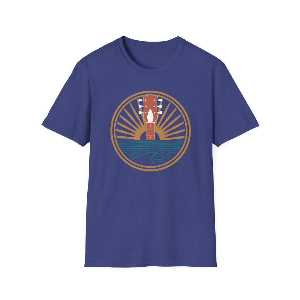 Second Set Society Music Waves Guitar T-Shirt