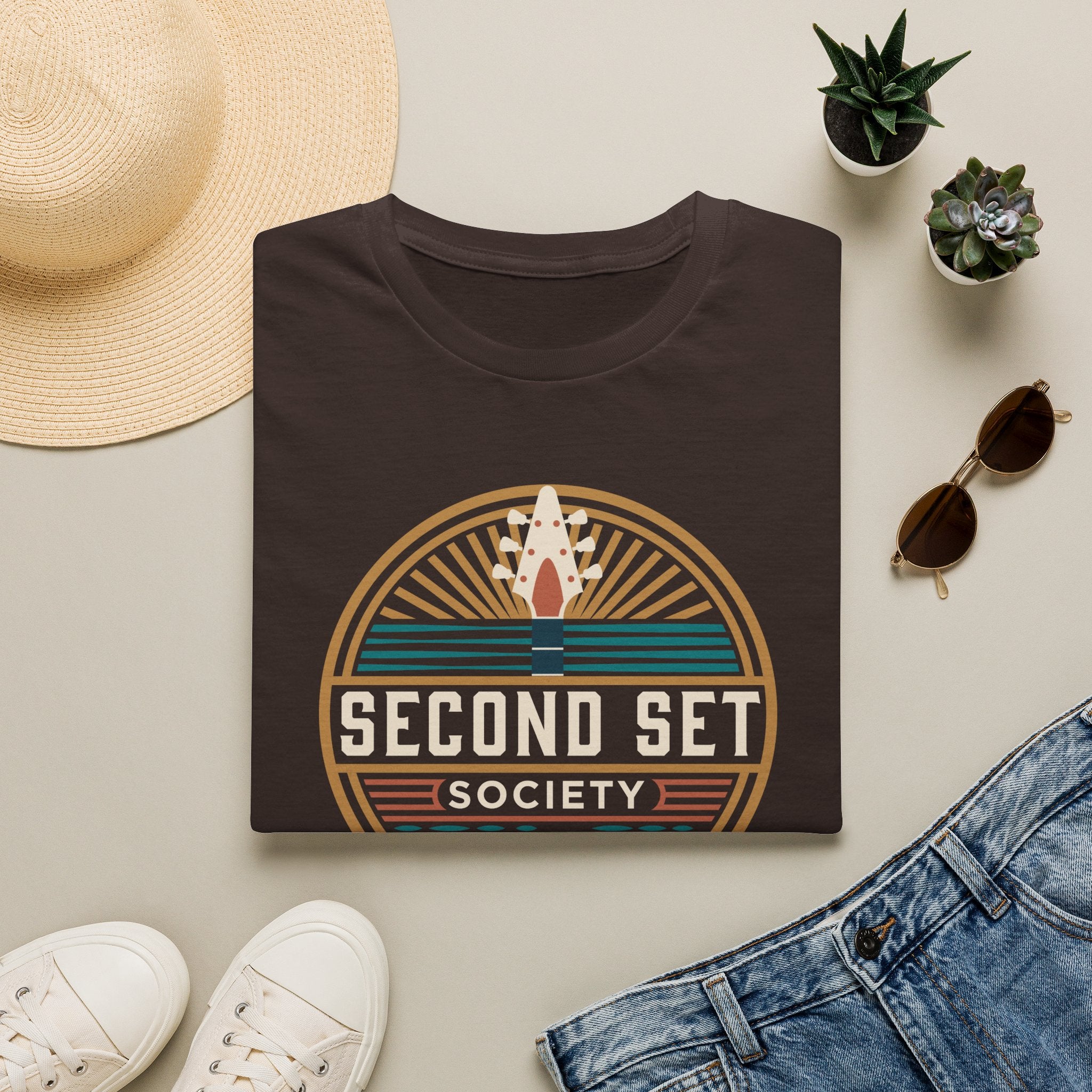 Second Set Society Music Waves T-Shirt