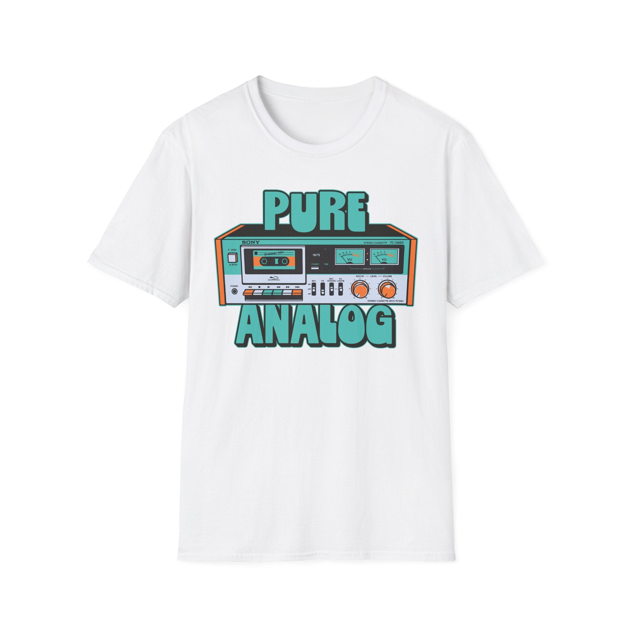 Vintage Tape Deck Pure Analog Audiophile T-Shirt