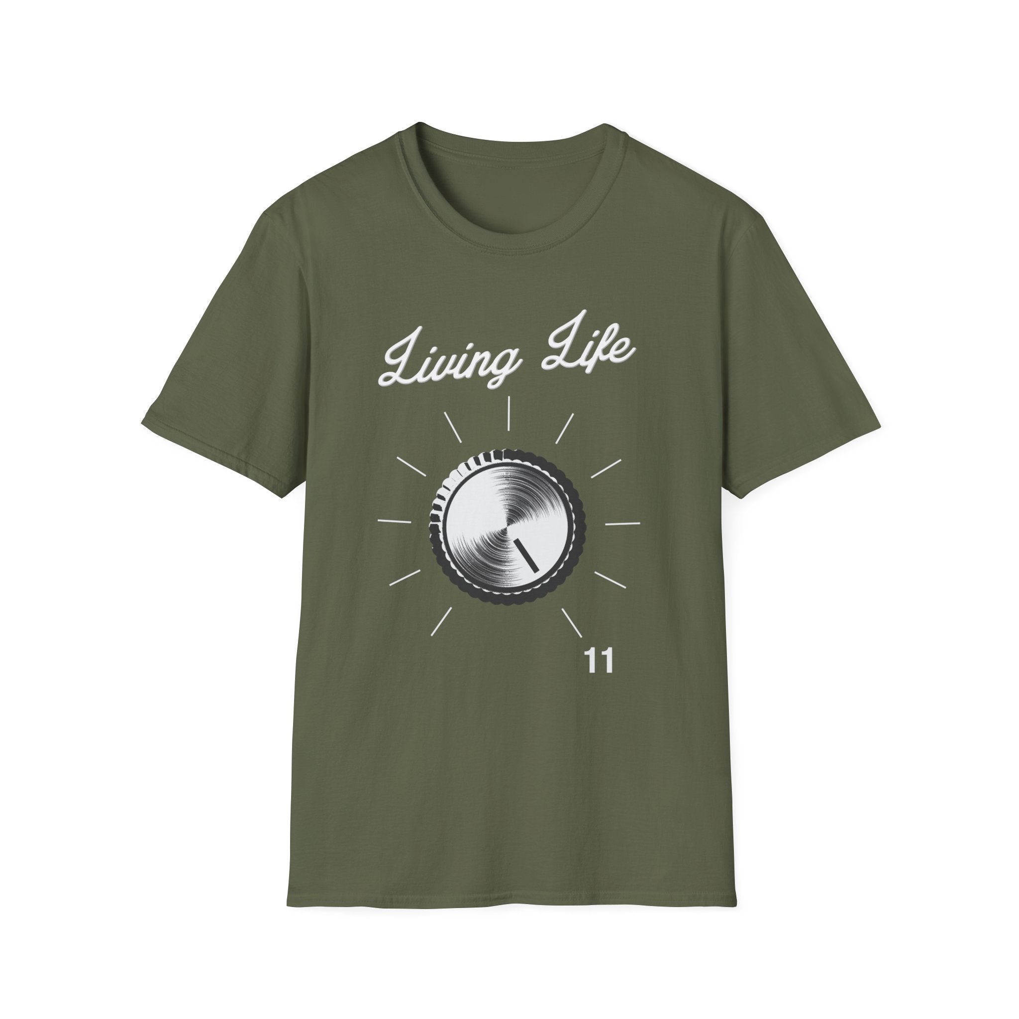 Volume Knob Living Life on Eleven T-Shirt