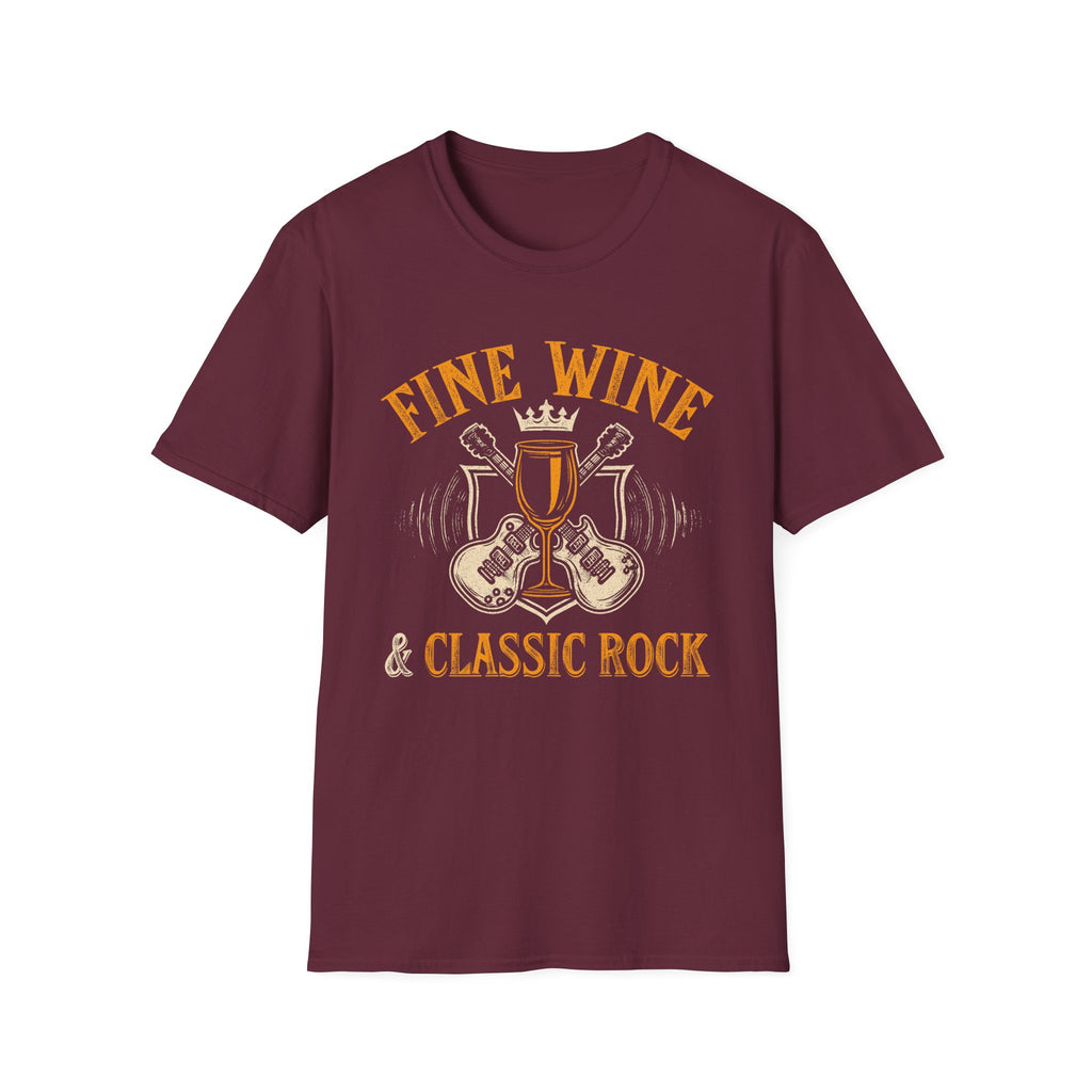 Fine Wine and Classic Rock T-Shirt