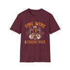 Fine Wine and Classic Rock T-Shirt