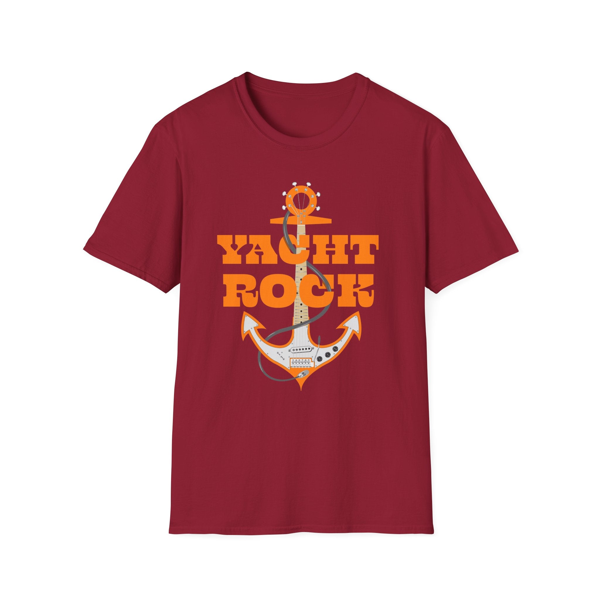 Anchor Electric Guitar Yacht Rock T-Shirt