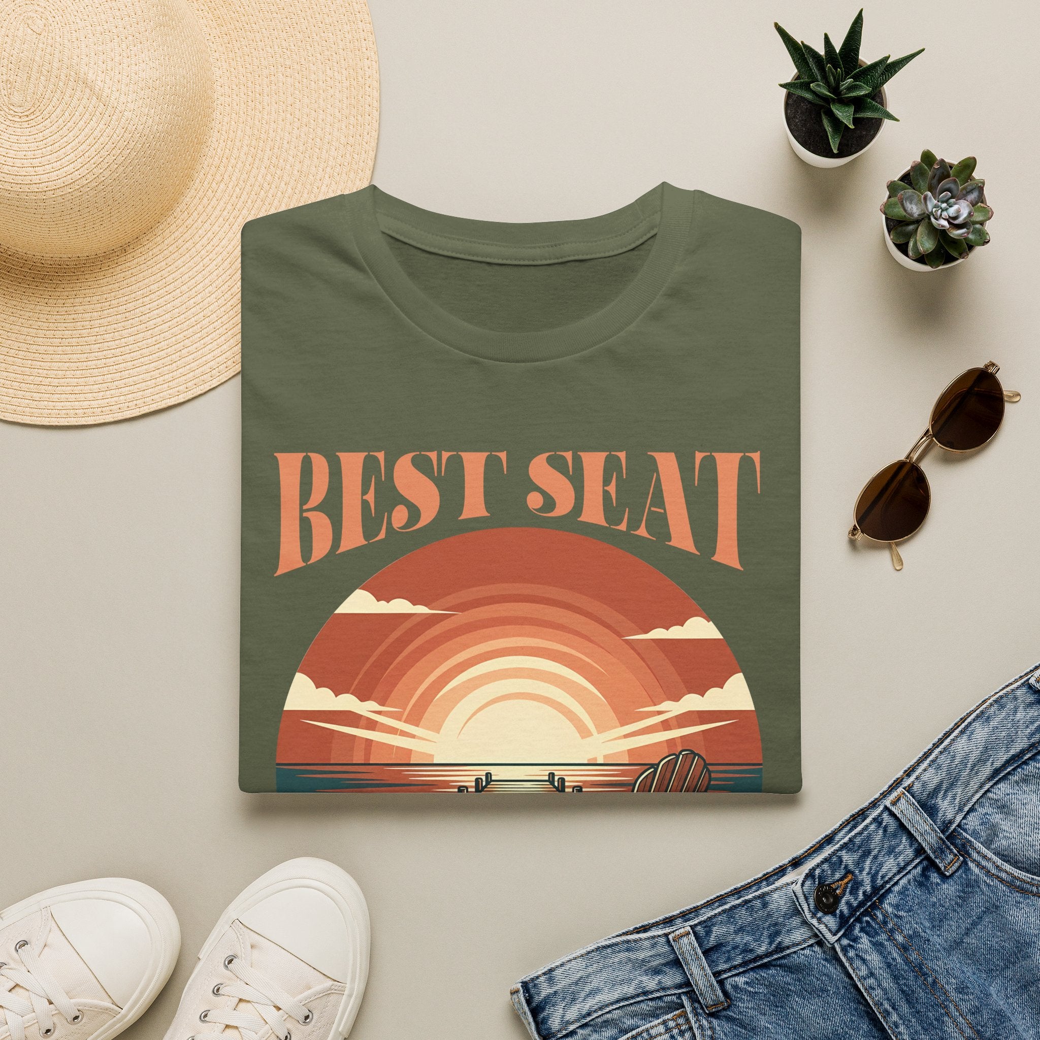 Best Seat in the House Vacation T-Shirt