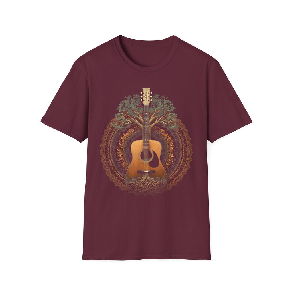 Tree of Life Acoustic Guitar T-Shirt
