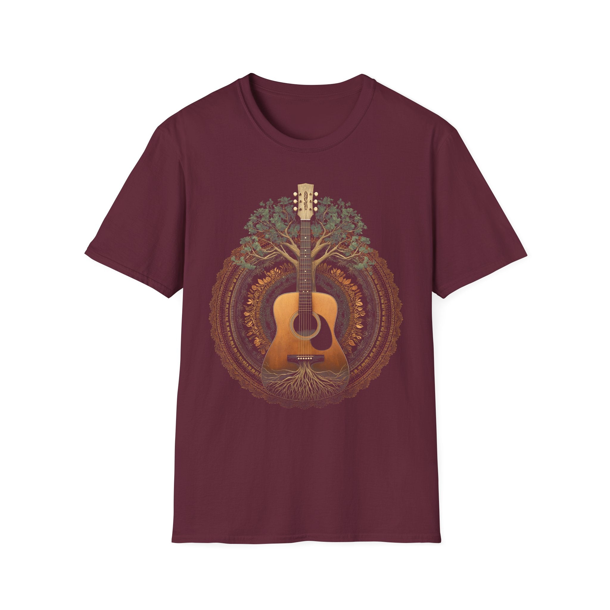 Tree of Life Acoustic Guitar T-Shirt