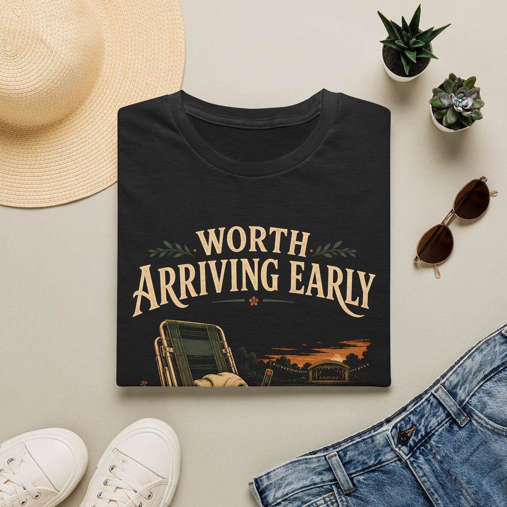Worth Arriving Early Summer Concert T-Shirt