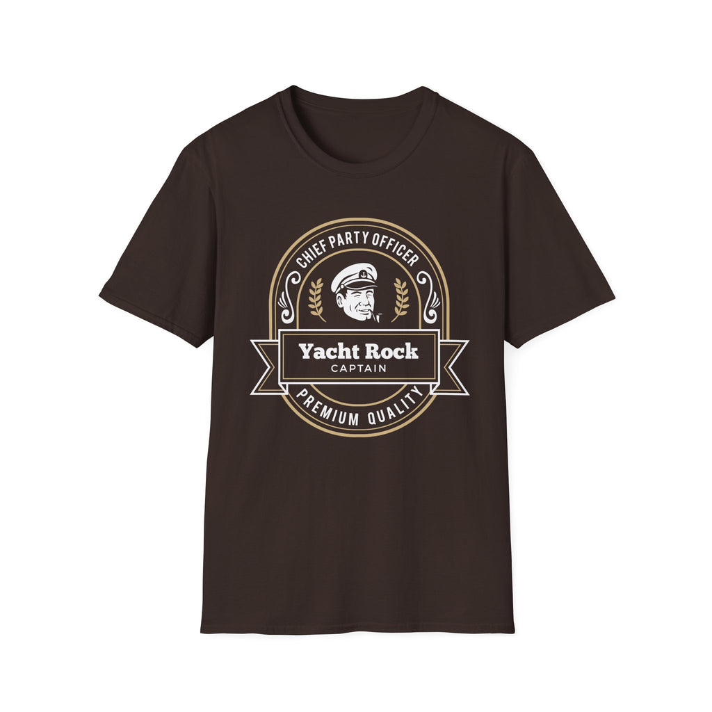 Chief Party Officer Yacht Rock Captain T-Shirt