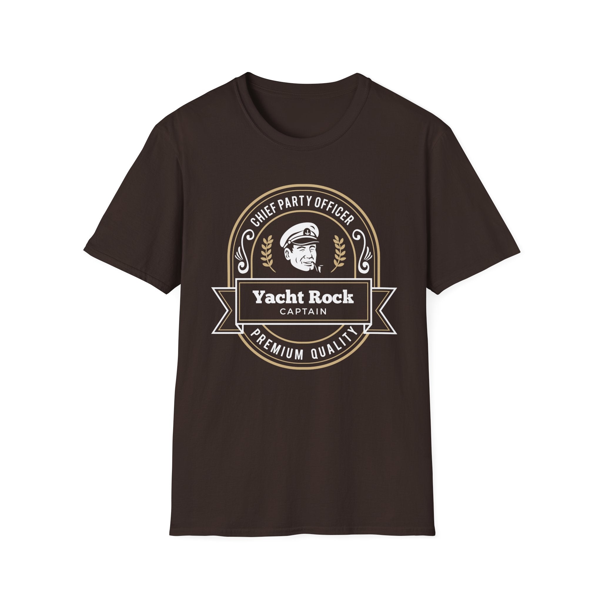 Chief Party Officer Yacht Rock Captain T-Shirt