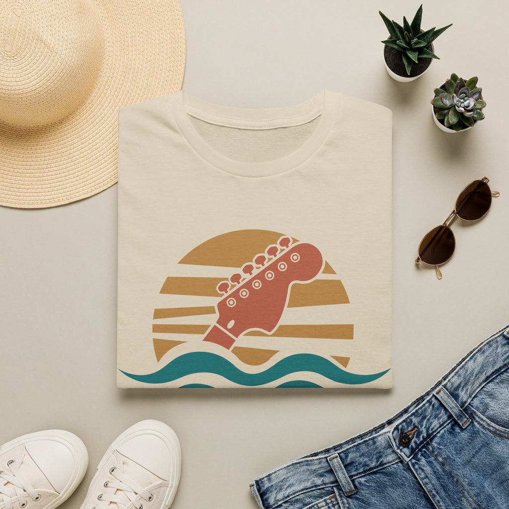 Second Set Society Sunset Guitar T-Shirt
