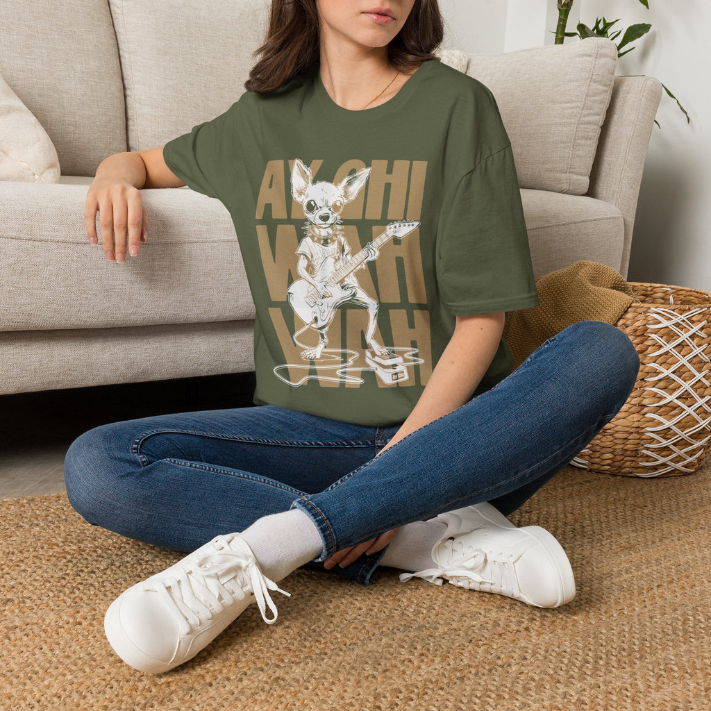 Ay Chihuahua Wah Wah Pedal Guitarist T-Shirt