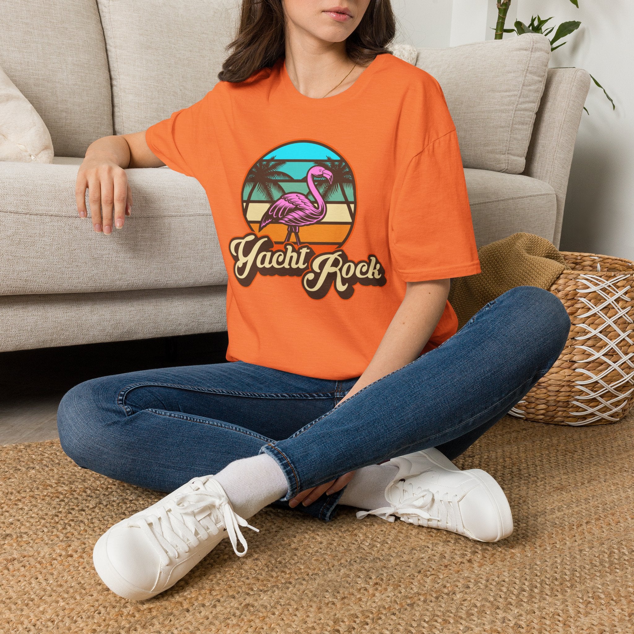 Yacht Rock Flamingo T-Shirt