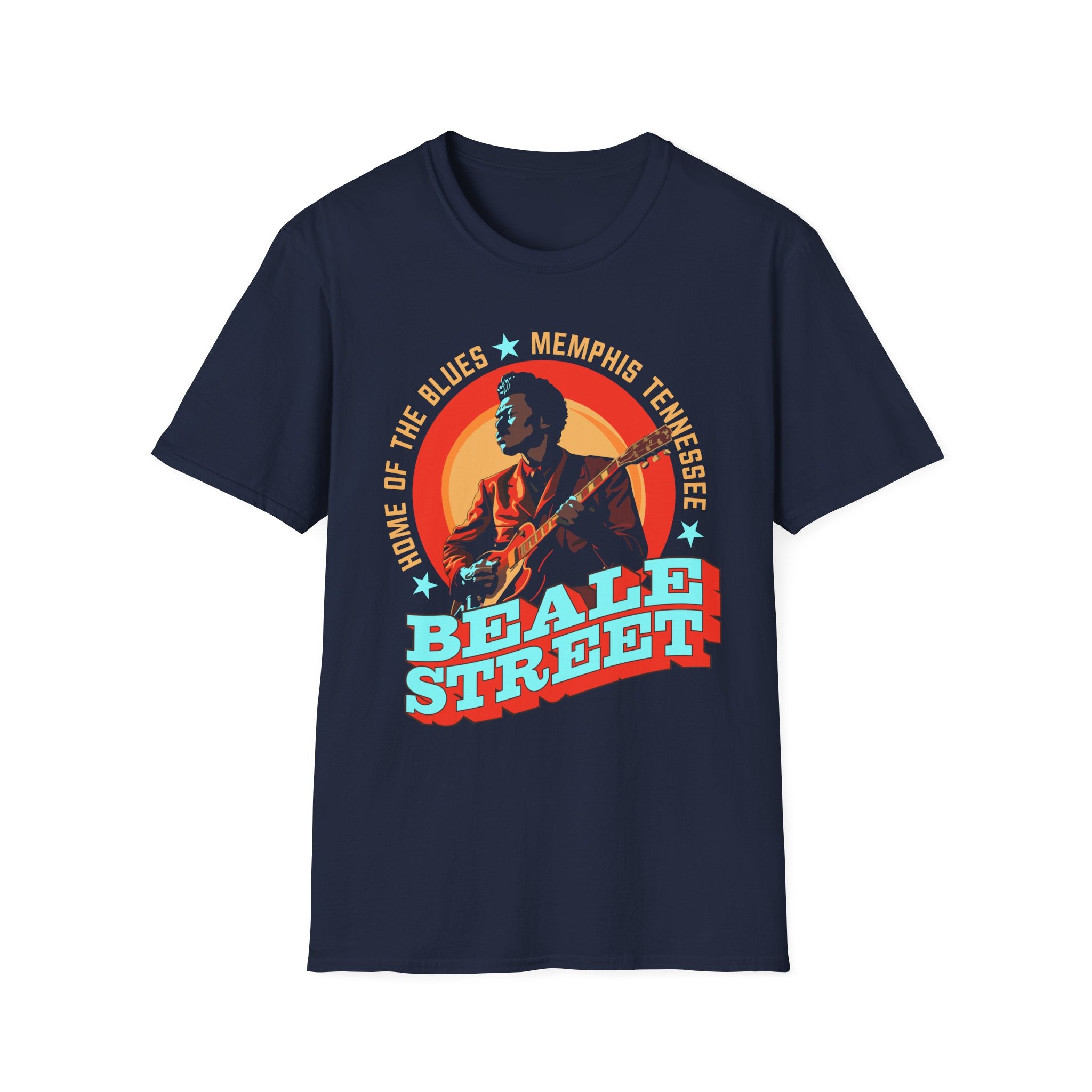 Beale Street Memphis TN Blues Heritage T-Shirt