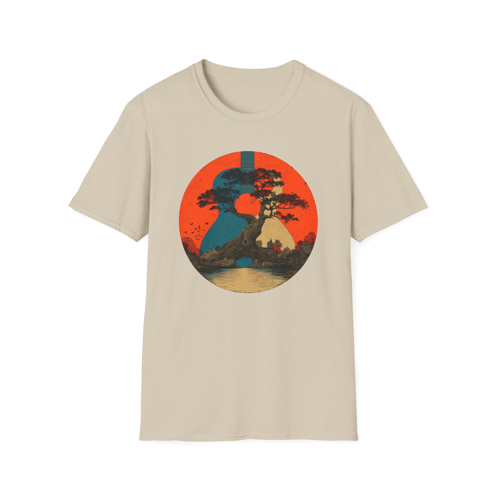Tree of Life Acoustic Guitar T-Shirt