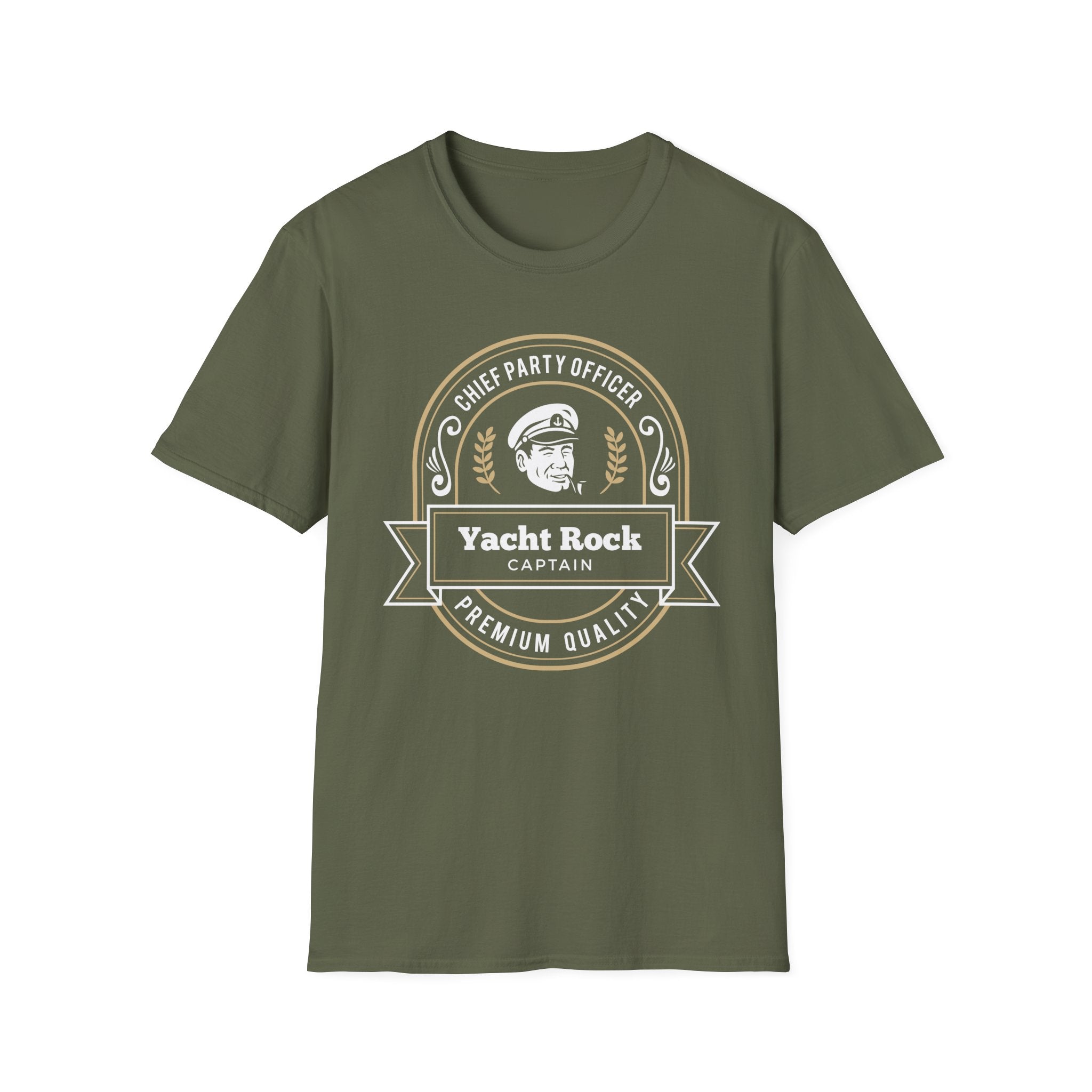 Chief Party Officer Yacht Rock Captain T-Shirt