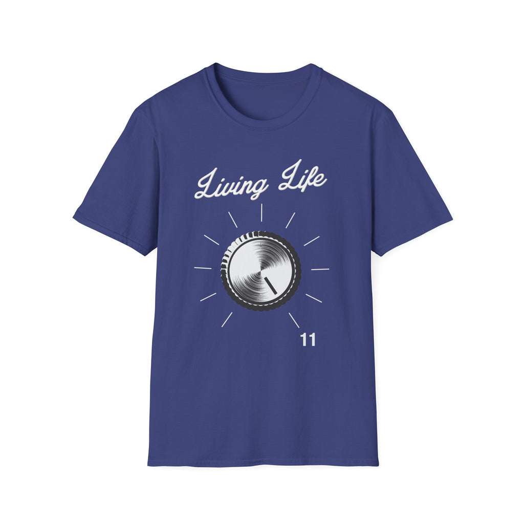 Volume Knob Living Life on Eleven T-Shirt