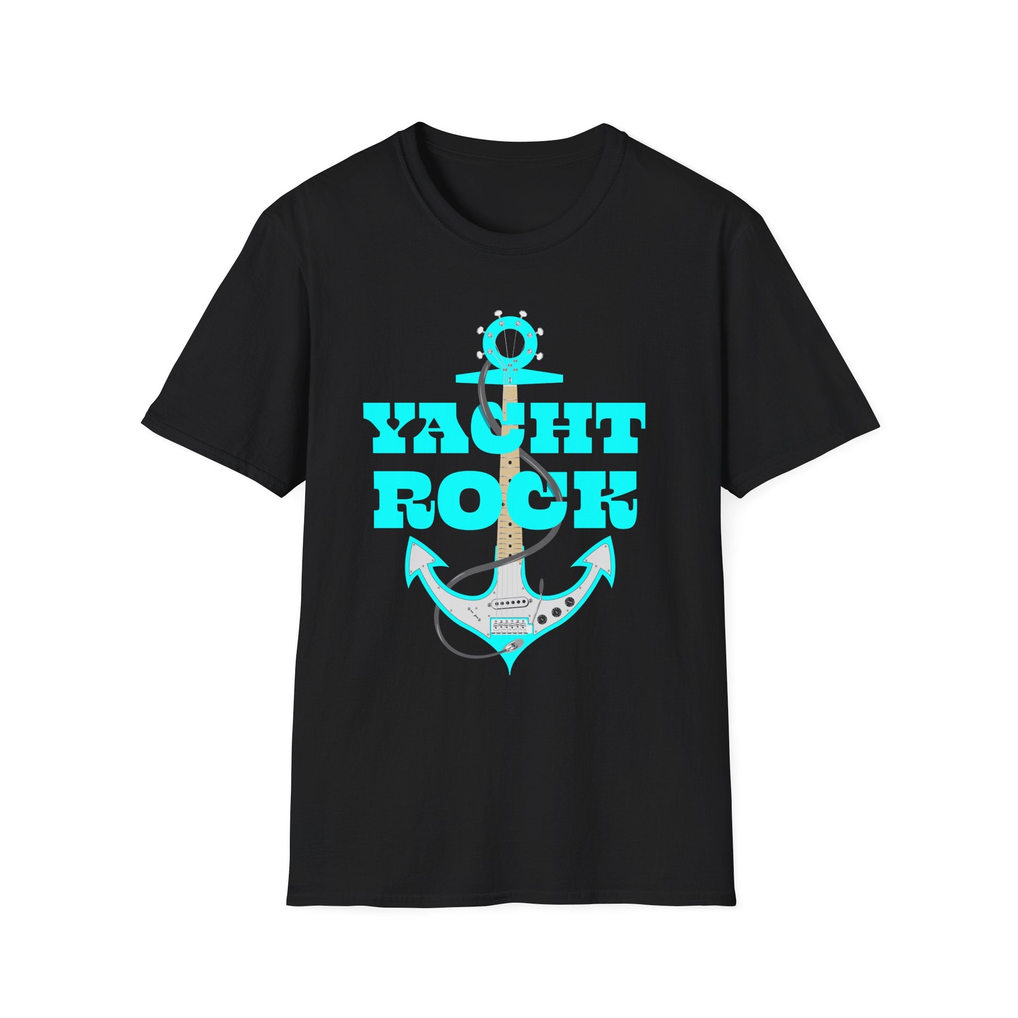 Anchor Electric Guitar Yacht Rock T-Shirt