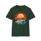 Sunset Harbor Yacht Rock T-Shirt