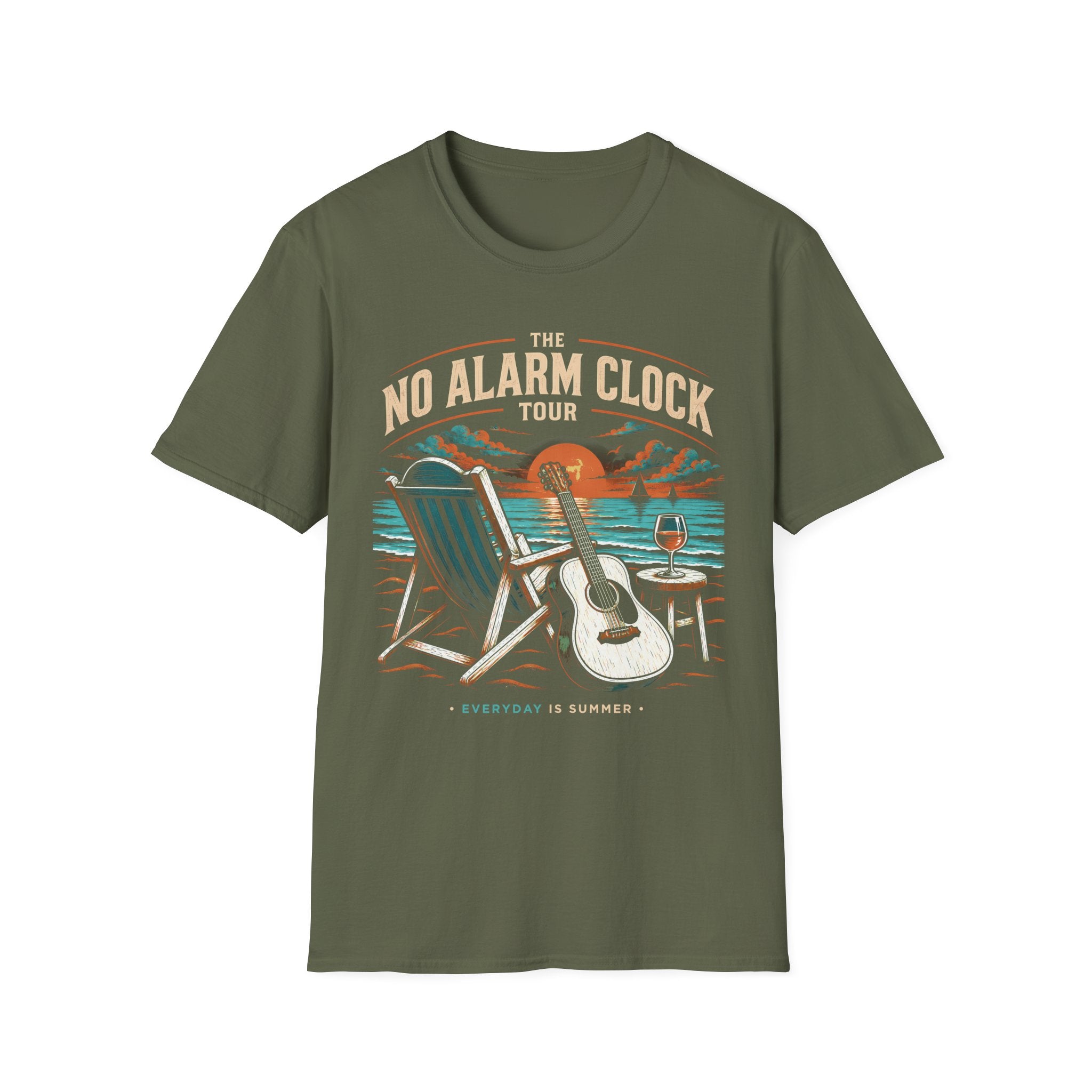 No Alarm Clock Tour T-Shirt
