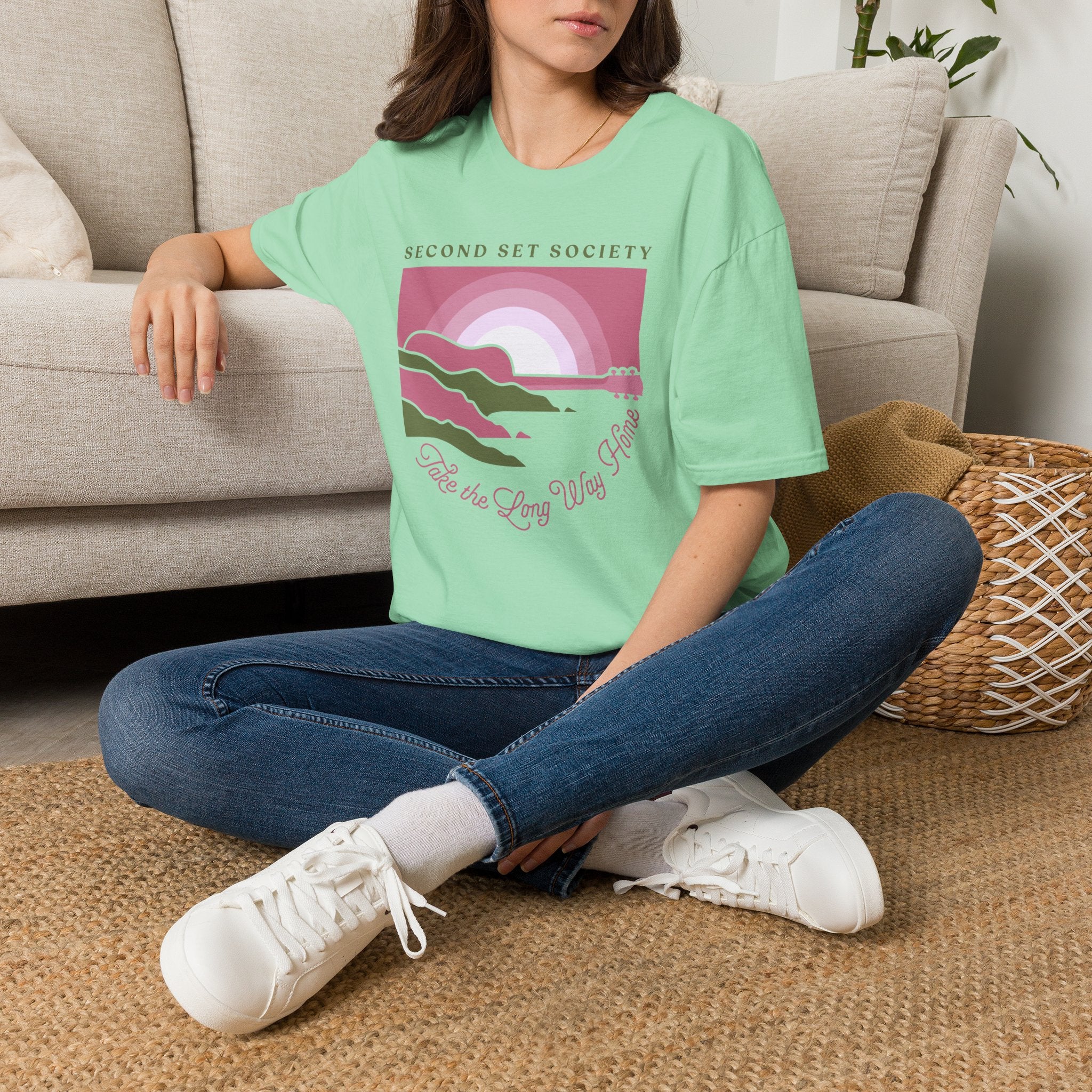 Second Set Society Take the Long Way Home T-Shirt