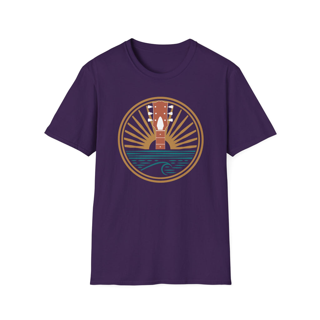 Second Set Society Music Waves Guitar T-Shirt