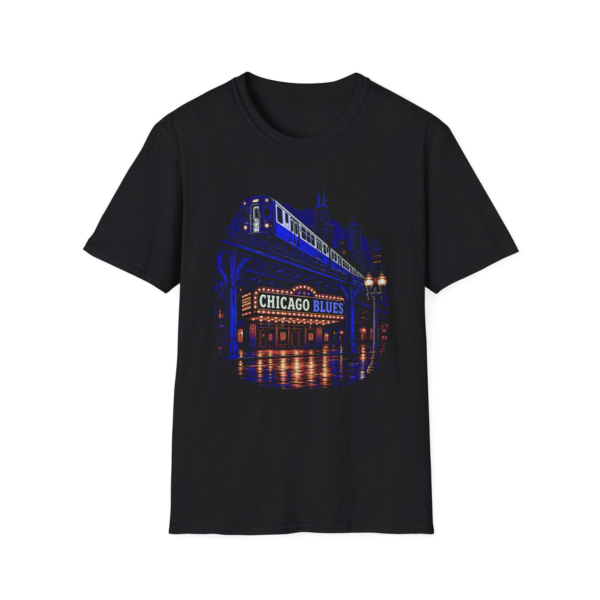 The L Train Chicago Blues T-Shirt