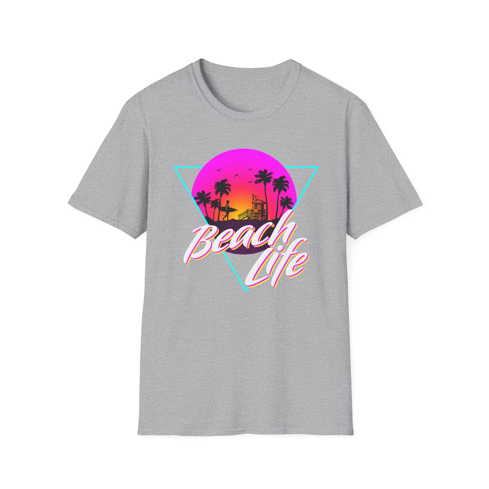 Beach Life 80s Vacation T-Shirt