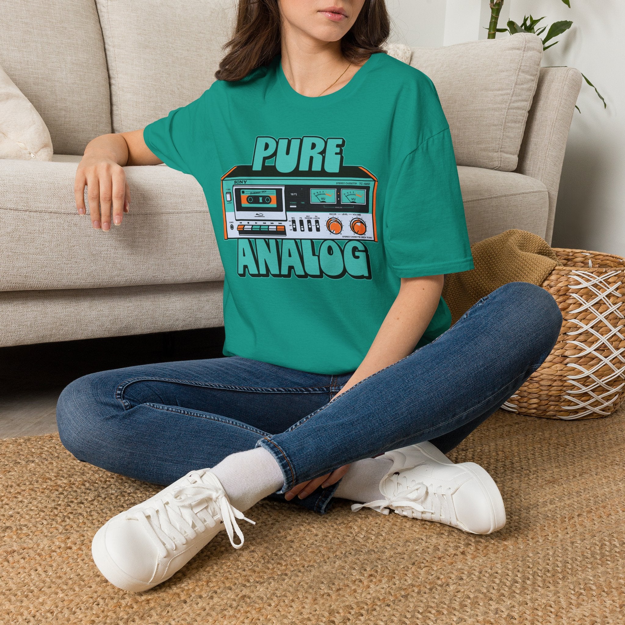 Vintage Tape Deck Pure Analog Audiophile T-Shirt