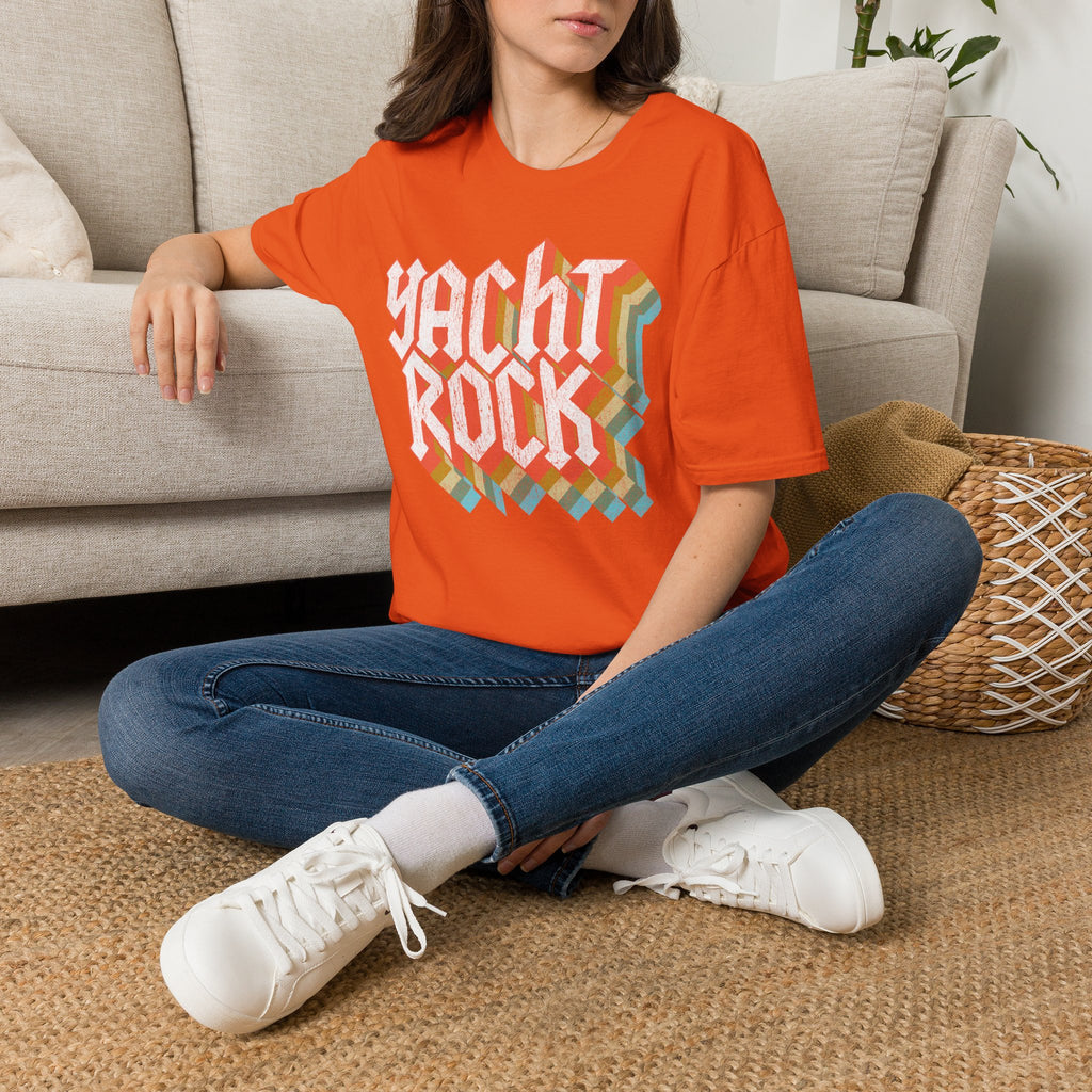 Heavy Metal Faded Yacht Rock T-Shirt
