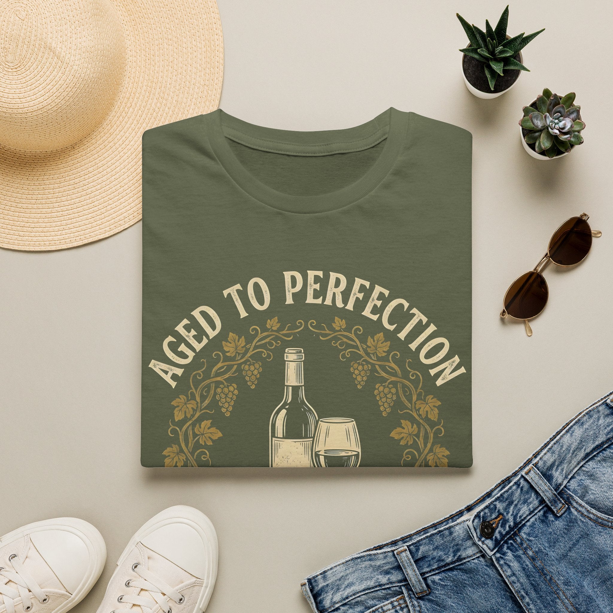 Aged to Perfection Wine Tour T-Shirt