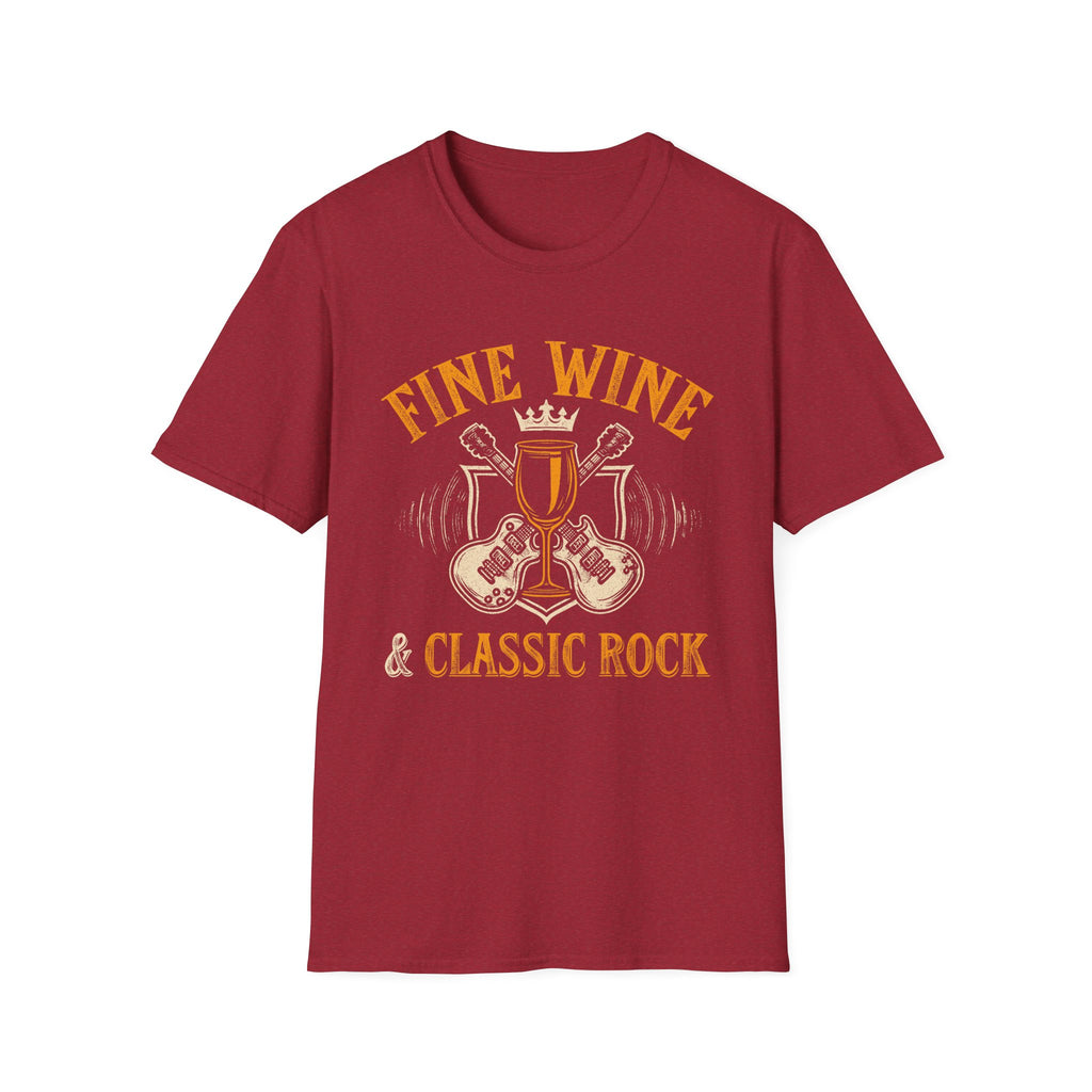 Fine Wine and Classic Rock T-Shirt