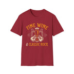 Fine Wine and Classic Rock T-Shirt