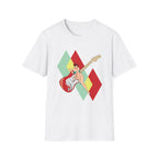 Vintage Electric Guitar Pinup Girl T-Shirt
