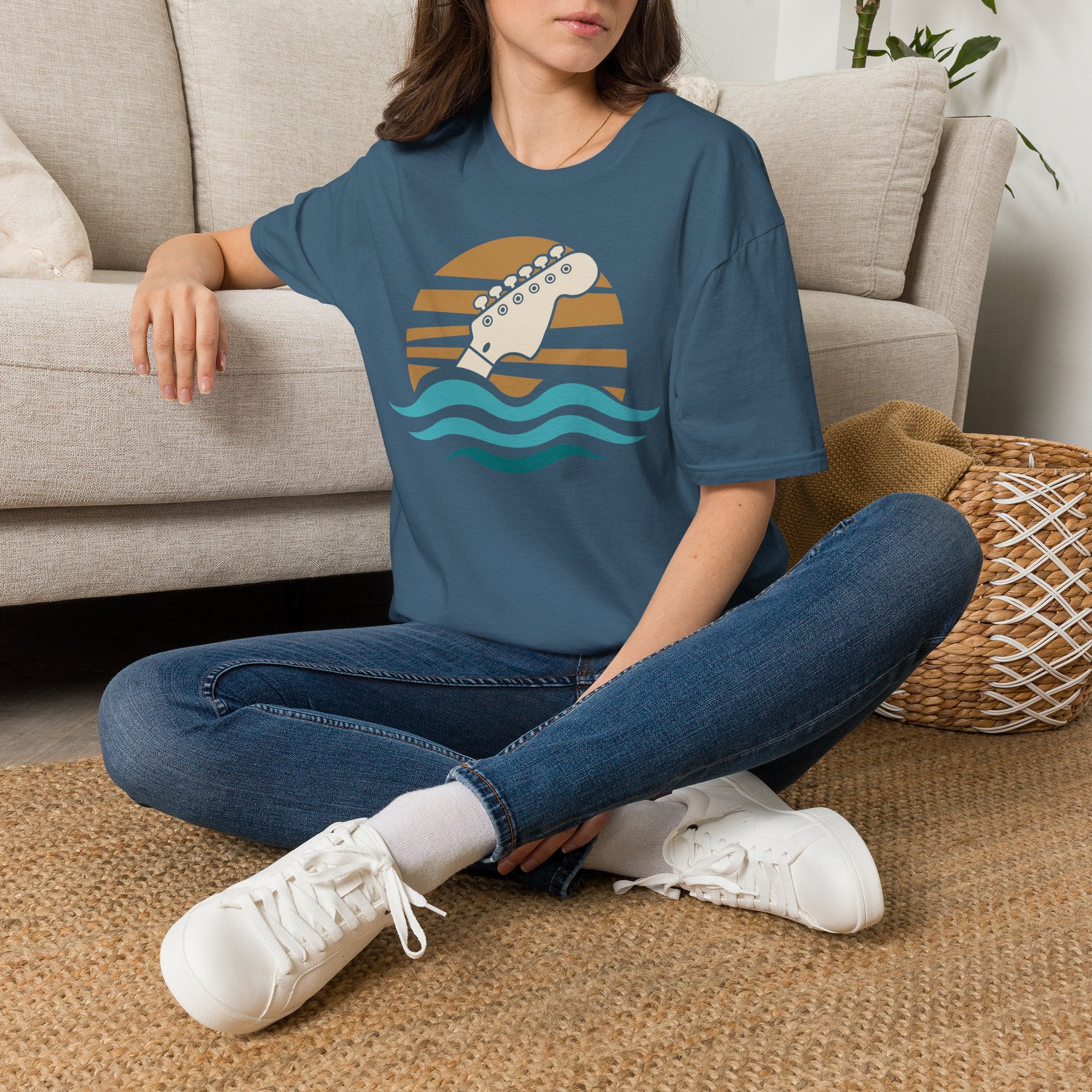 Sunset Guitar T-Shirt