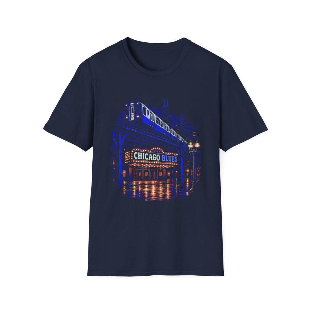 The L Train Chicago Blues T-Shirt