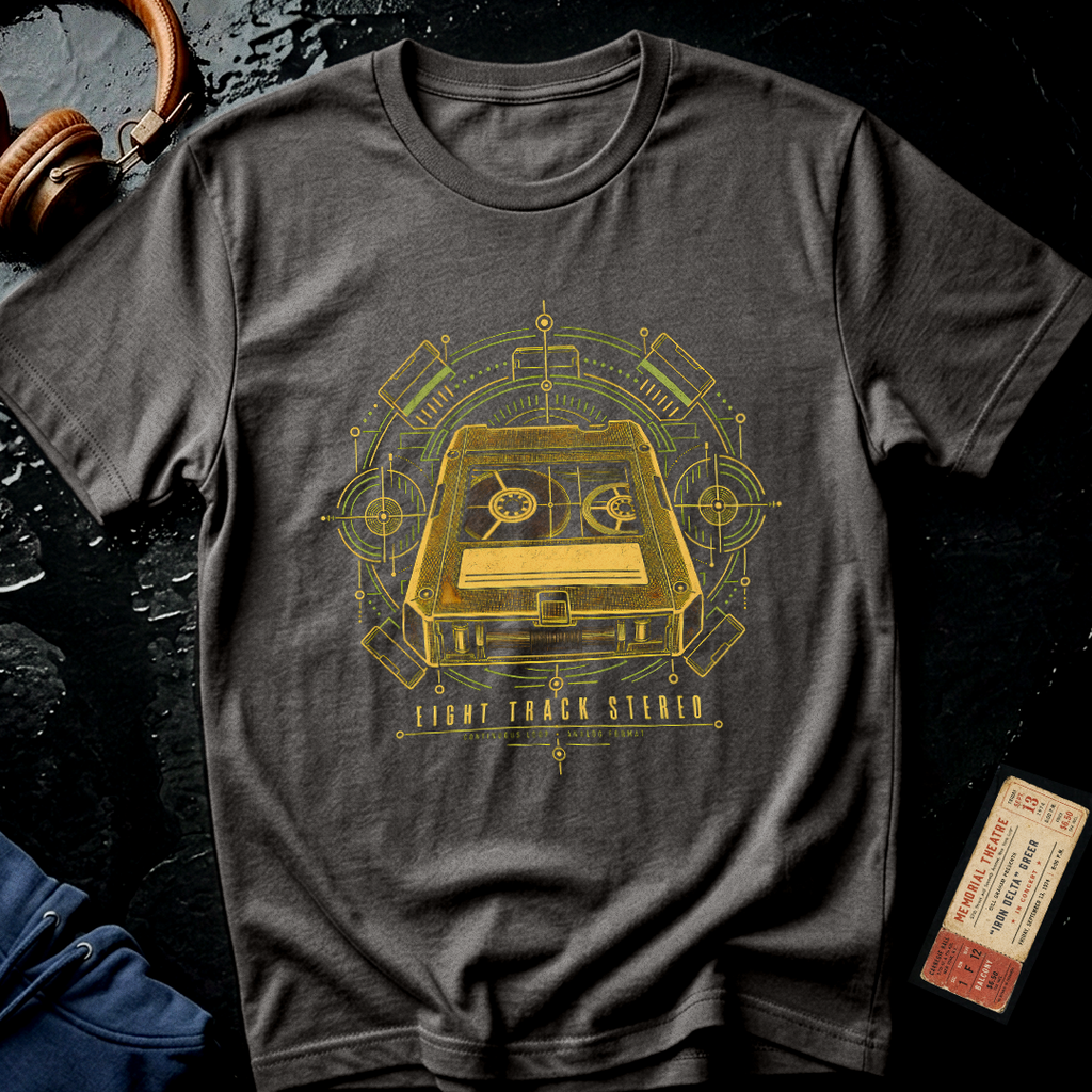 8-Track Tape Cartridge T-Shirt