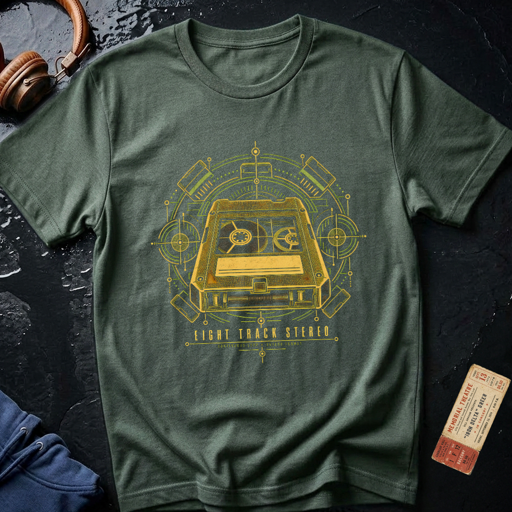 8-Track Tape Cartridge T-Shirt
