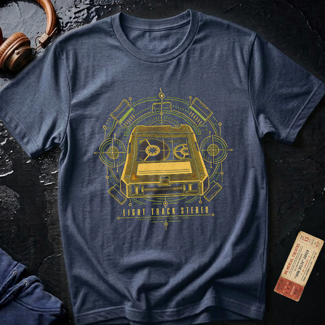 8-Track Tape Cartridge T-Shirt