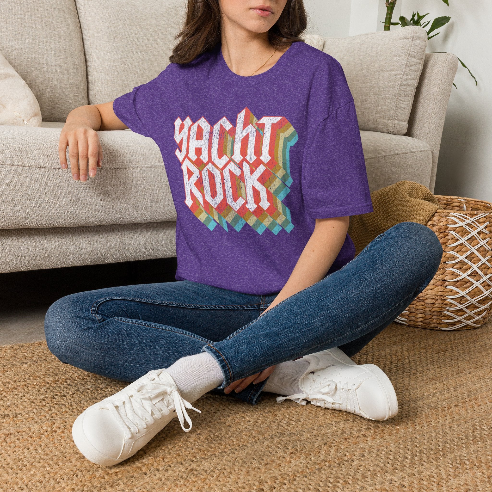 Heavy Metal Faded Yacht Rock T-Shirt