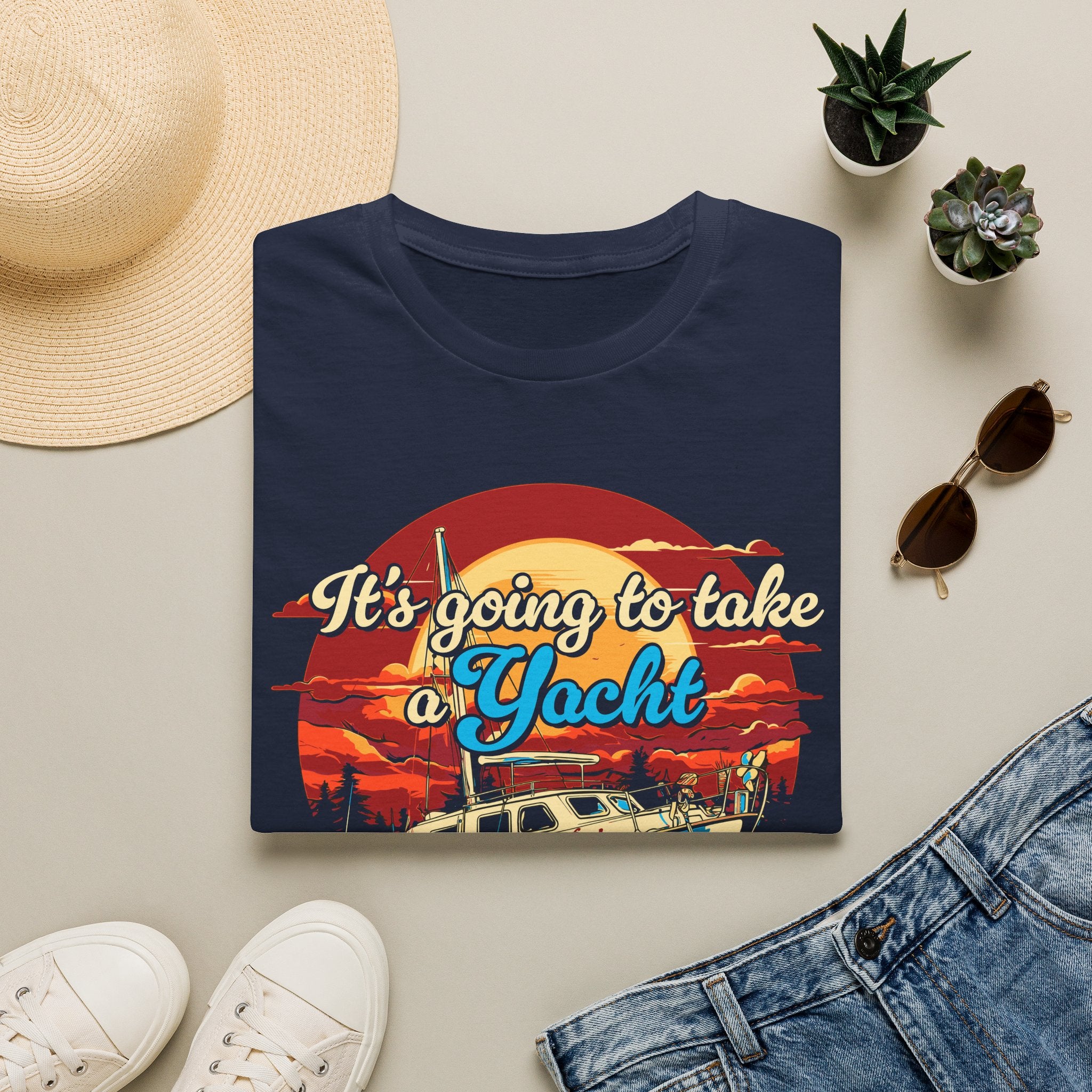 Take a Yacht to Drag Me Away from You Yacht Rock T-Shirt
