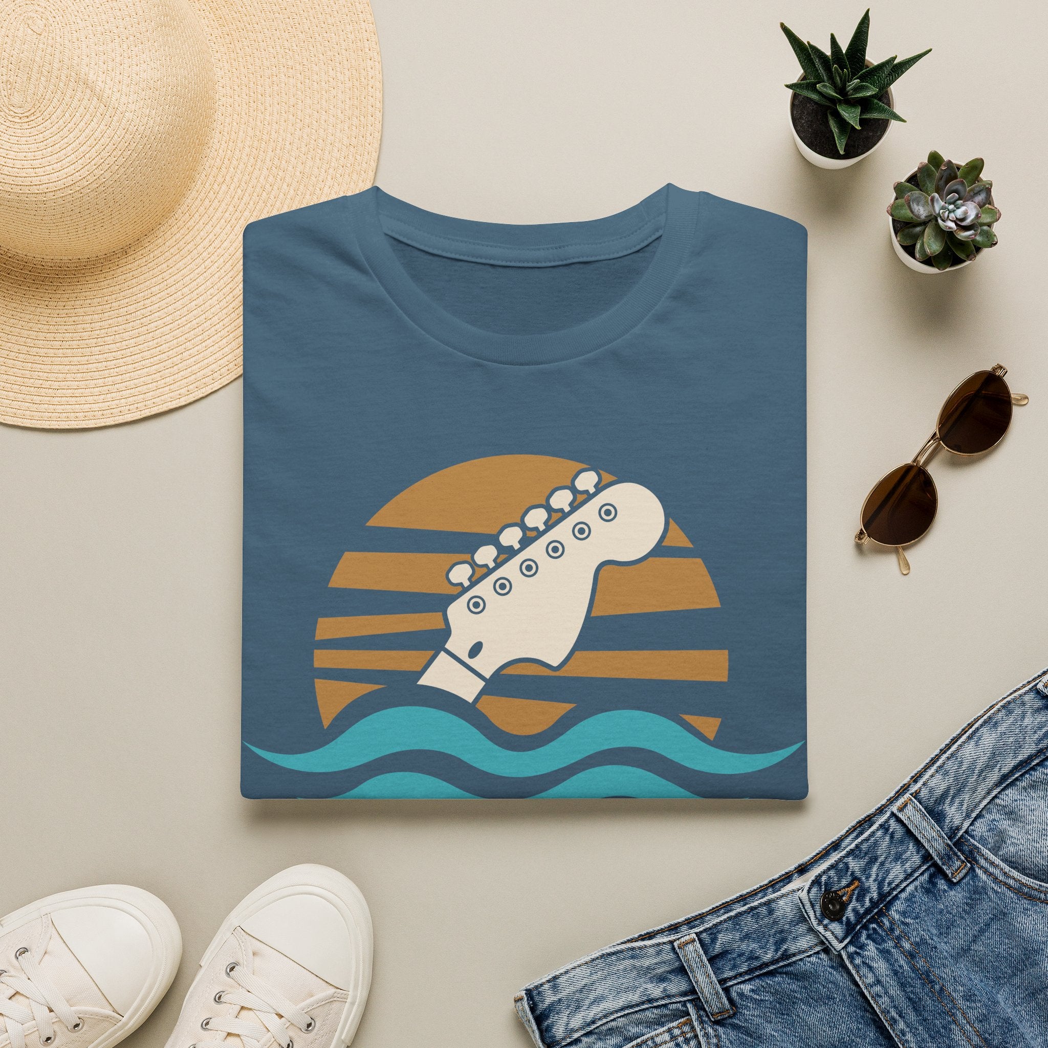 Sunset Guitar T-Shirt