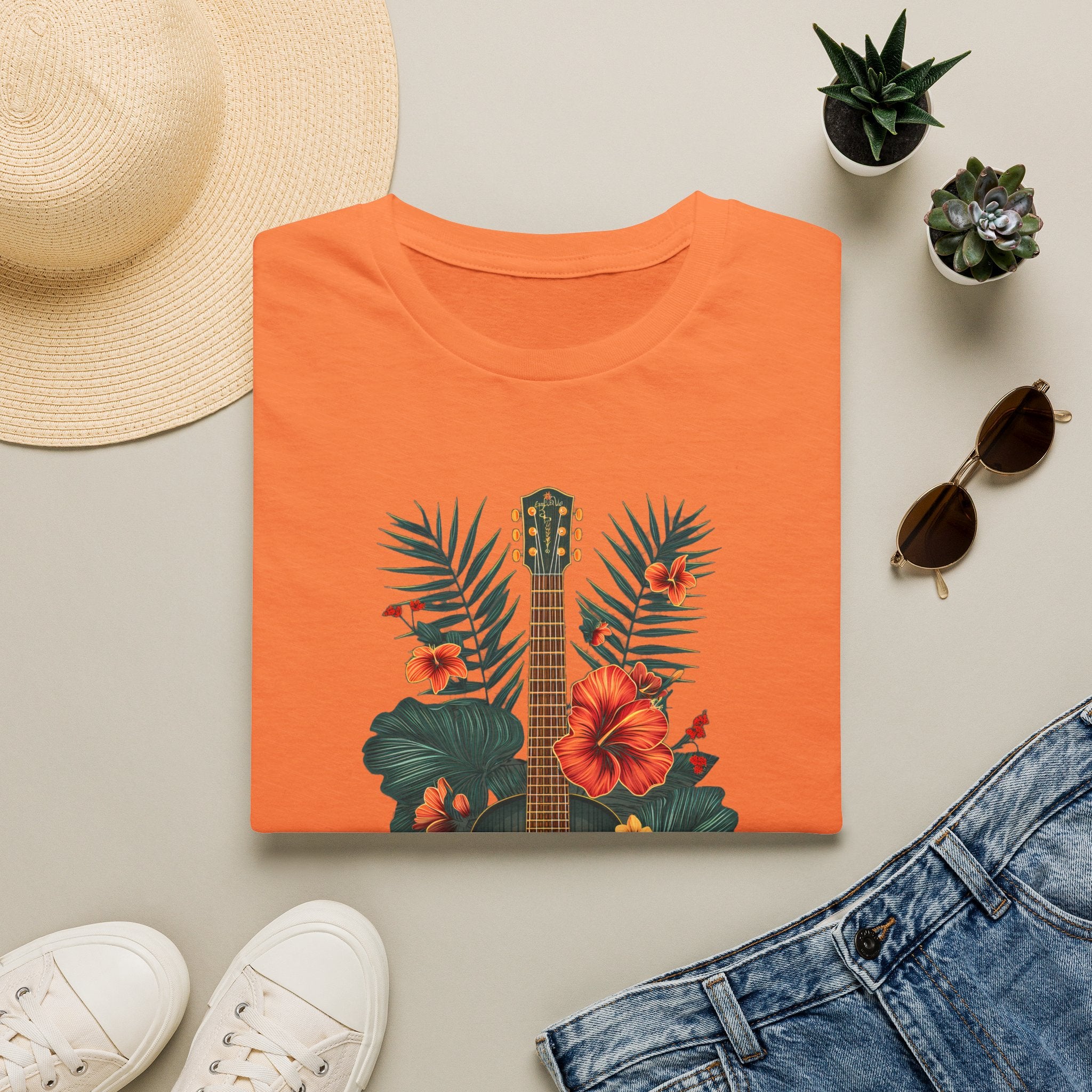 Vacation Island Ukulele T-Shirt