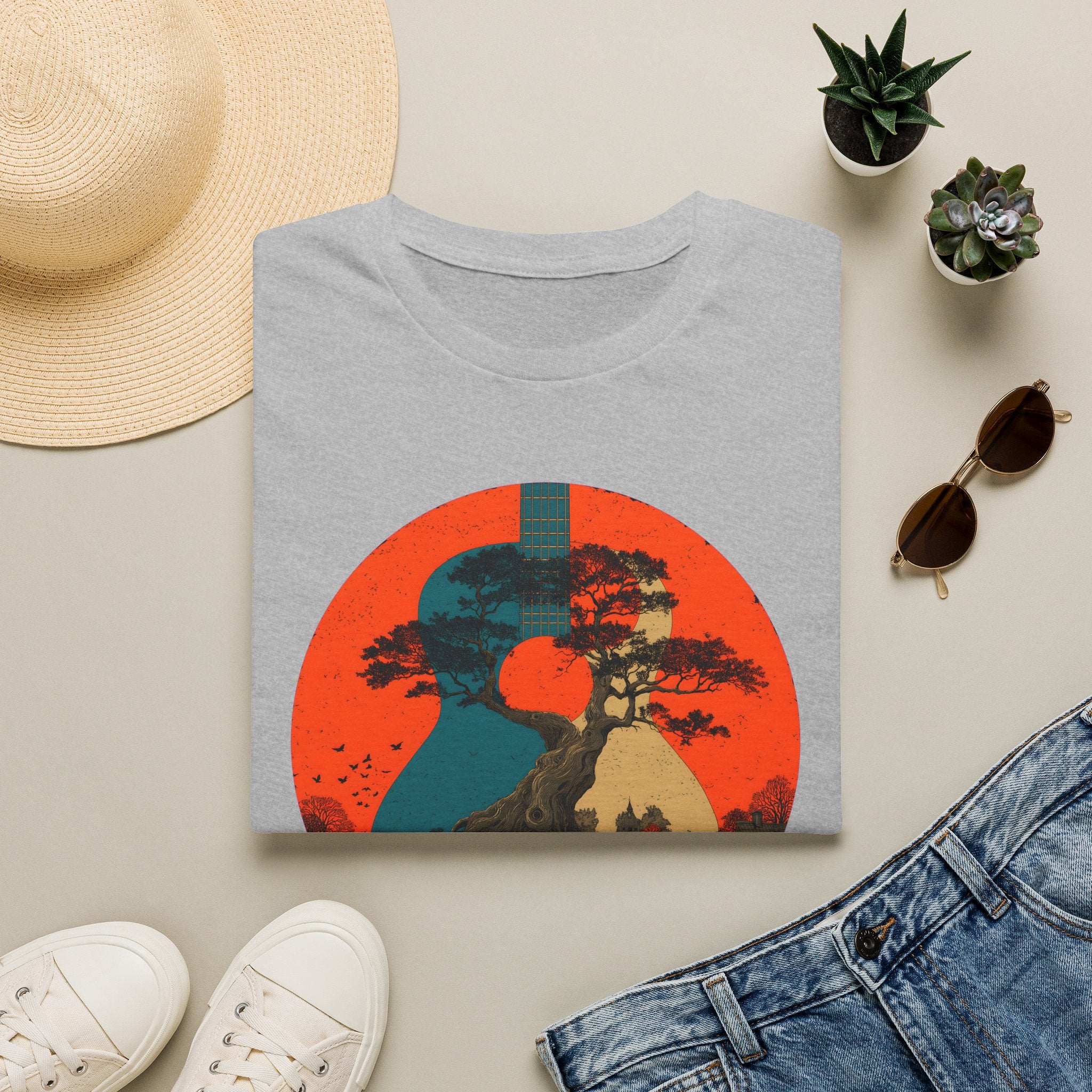 Tree of Life Acoustic Guitar T-Shirt