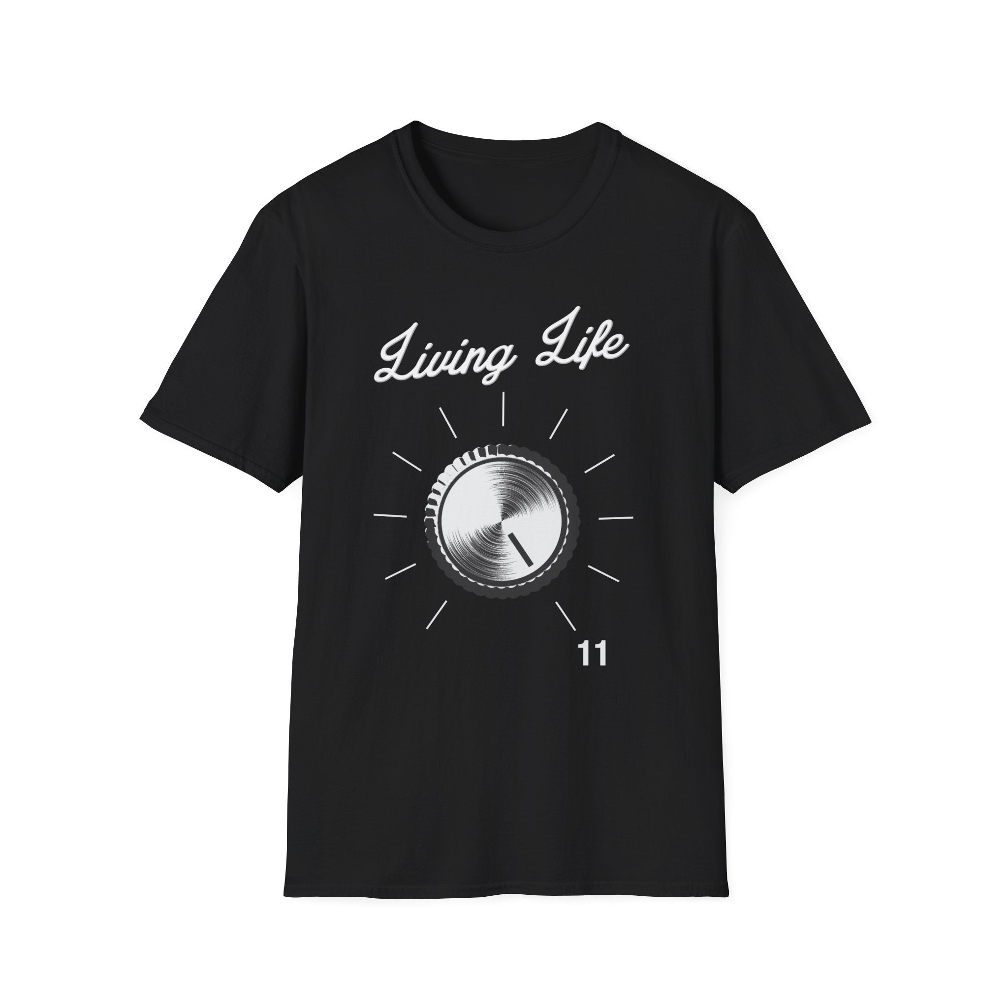 Volume Knob Living Life on Eleven T-Shirt