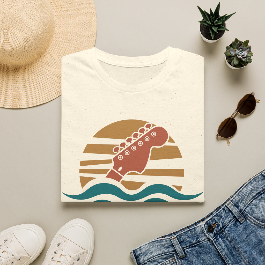 Second Set Society Sunset Guitar T-Shirt