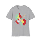 Vintage Electric Guitar Pinup Girl T-Shirt